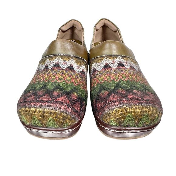 L’Artiste Spring Step | Women | Zagabank Art Knit Leather Slip-On Shoes | US 6.5 - Picture 4 of 13